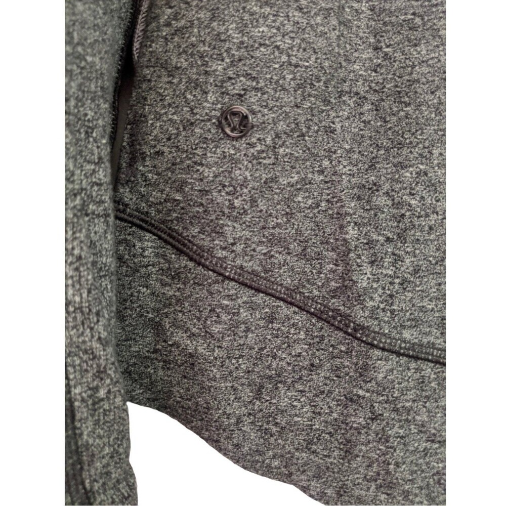 Lululemon Exhalation II Heathered Pullover Size 10 - Picture 8 of 9